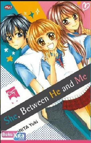 Cover Buku She, Between He And Me