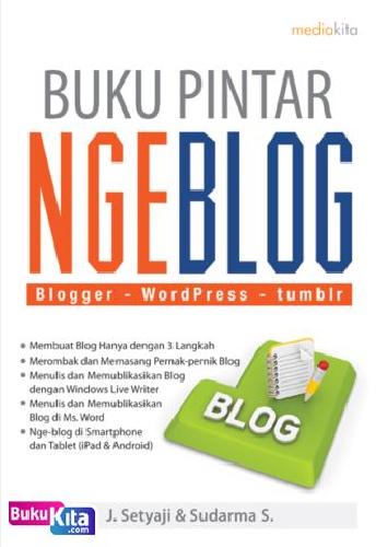 Cover Buku Buku Pintar Ngeblog