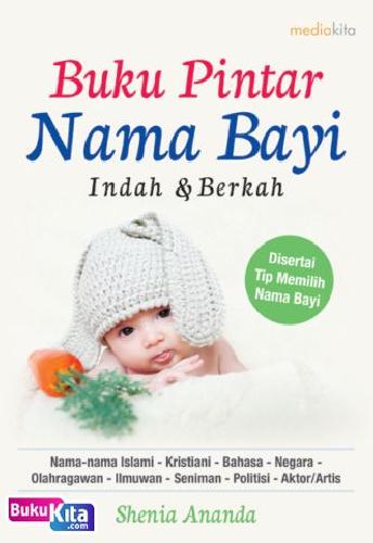 Cover Buku Buku Pintar Nama Bayi Indah & Berkah