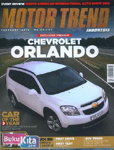 Cover Buku Majalah Motor Trend Indonesia #02 - Februari 2012