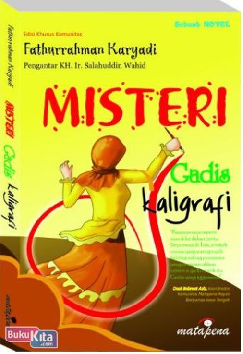Cover Buku Misteri Gadis Kaligrafi