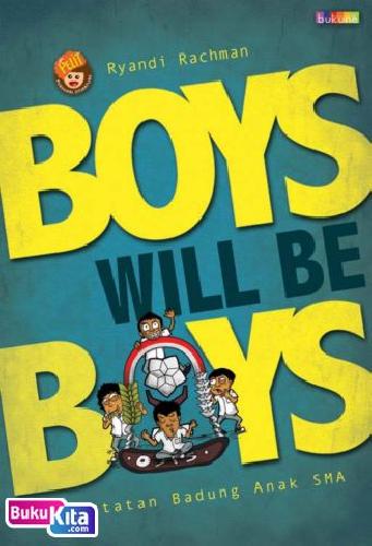 Cover Buku Boys Will Be Boys