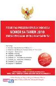 Cover Buku Peraturan Presiden Republik Indonesia No 54 Tahun 2010 Tentang Pengadaan Barang/Jasa Pemerintah