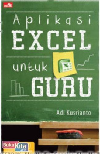 Cover Buku Aplikasi Excel untuk Guru