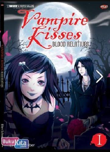 Cover Buku VAMPIRE KISSES - BLOOD RELATIVES 1
