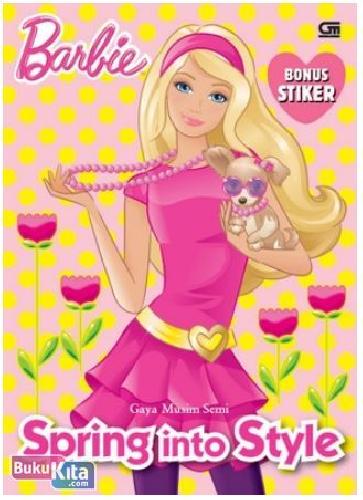 Cover Buku Barbie : Gaya Musim Semi - Spring into Style