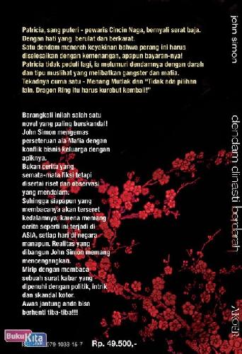 Cover Belakang Buku Dendam Dinasty Berdarah
