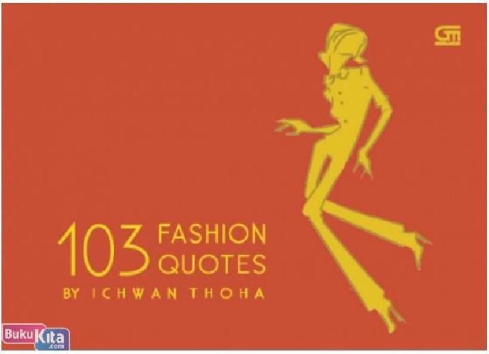 Cover Buku 103 Fashion Quotes