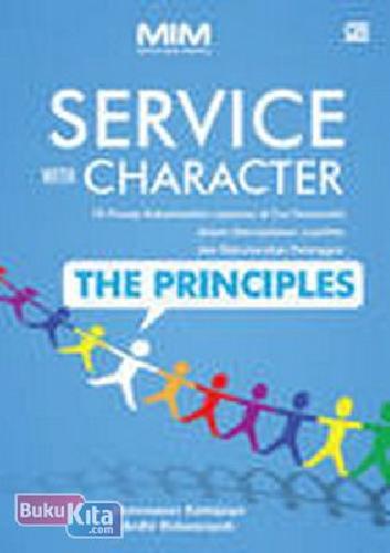 Cover Buku Service with Character
