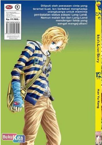 Cover Belakang Buku Idol's Love Story 12
