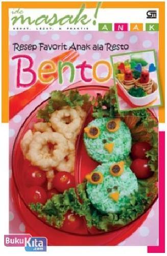 Cover Buku Bento Resep Favorit Anak ala Resto