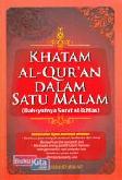 Cover Buku Khatam al-Quran dalam satu malam : Dahsyatnya Surat al-Ikhlas