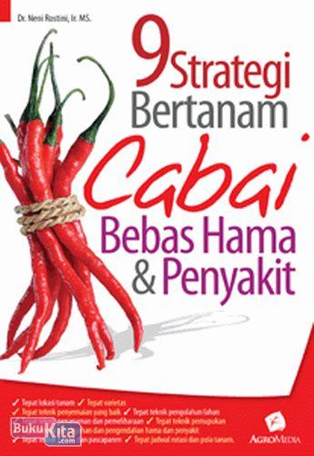 Cover Buku 9 Strategi Bertanam Cabai Bebas Hama & Penyakit