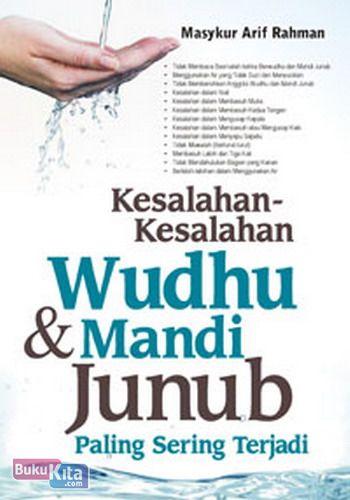 Cover Buku Kesalahan Wudhu dan Mandi Junub