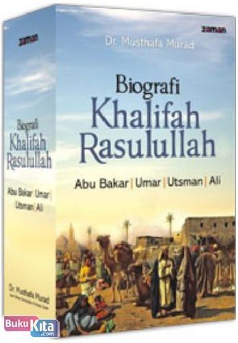 Cover Buku Biografi Khalifah Rasulullah (Box) Abu Bakar, Umar, Utsman, Ali