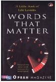 Cover Buku Words That Matter