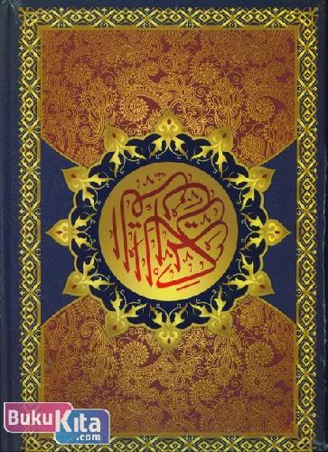 Cover Depan Buku MUSHAF AL-KABIR (cover warna biru)