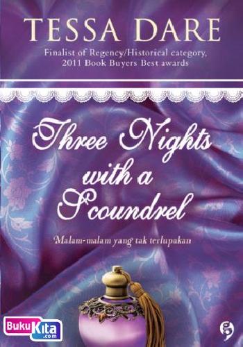 Cover Buku Three Nights with a Scoundrel
