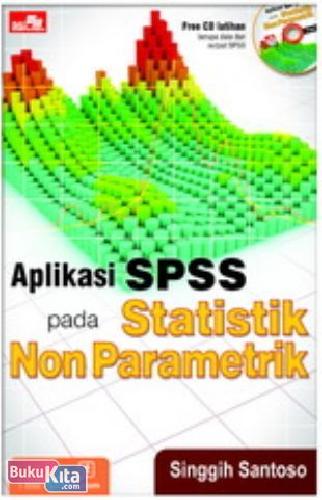 Cover Buku Aplikasi SPSS pada Statistik NonparametriK