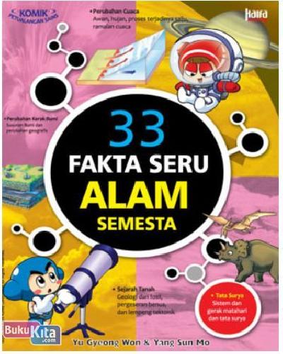 Cover Buku 33 Fakta Seru Alam Semesta