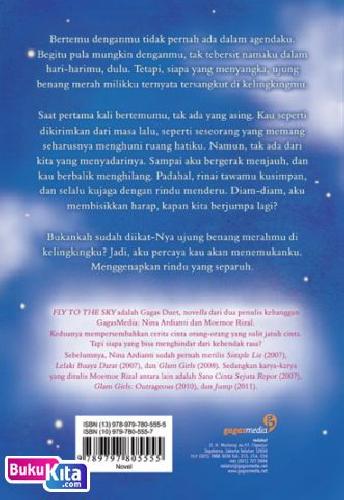 Cover Belakang Buku Fly to the Sky