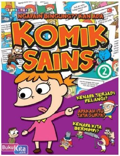 Cover Buku Edutivity : Komik Sains 2