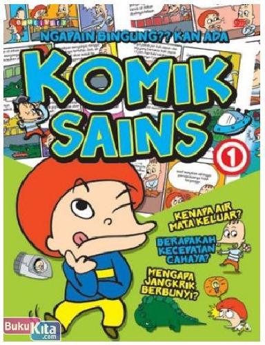 Cover Buku Edutivity : Komik Sains 1