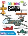Coloring Science : Pesawat Terbang+Stiker