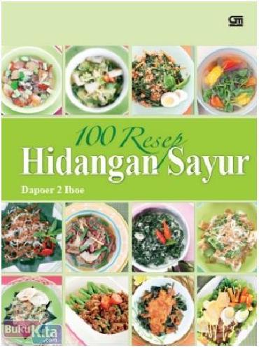 Cover Buku 100 Resep Hidangan Sayur