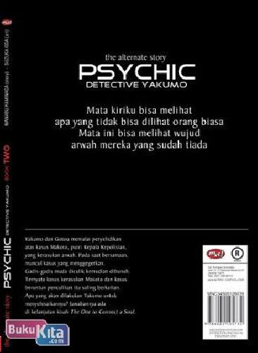 Cover Belakang Buku Psychic Detective Yakumo : Alternate Story 2