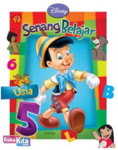 Cover Buku Aktivitas Disney Klasik : Senang Belajar Usia 5