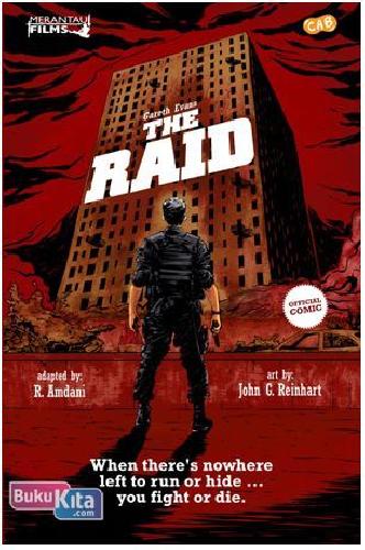 Cover Buku Komik The Raid