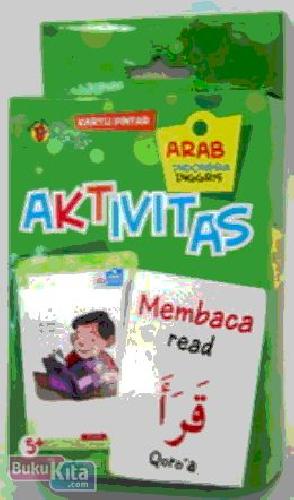 Cover Buku Kartu Pintar Arab-Inggis- Indonesia : Aktivitas