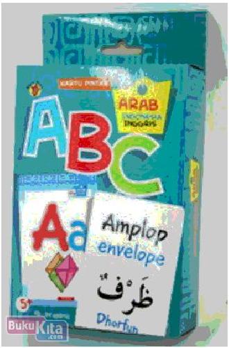 Cover Buku Kartu Pintar Arab-Inggris-Indonesia : ABC