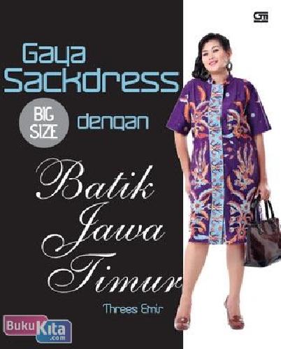 Cover Buku Gaya Big Size Batik Jawa Timur