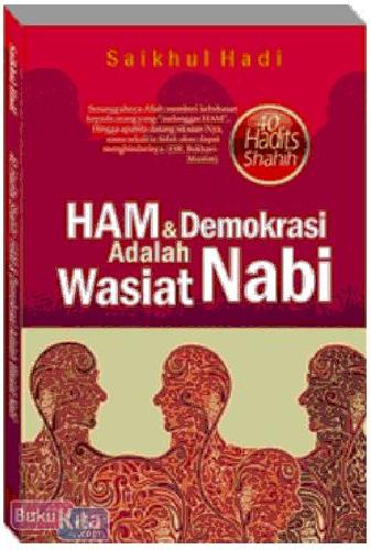 Cover Buku Ham dan Demokrasi Adalah Wasiat Nabi