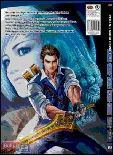 Cover Belakang Buku Amazing Weapons - The Lost Blade 08