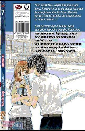 Cover Belakang Buku Namida Usagi - Tears of First Love- 07