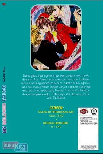 Cover Belakang Buku My Beloved Tailor
