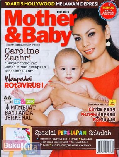 Cover Buku Majalah Mother & Baby #069 - Mei 2012