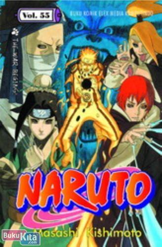 Cover Buku Naruto 55
