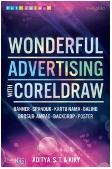Cover Buku Wonderfull Advertising with CorelDraw