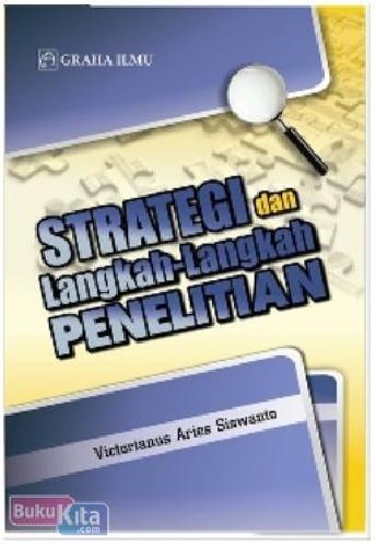 Cover Buku Strategi dan Langkah-Langkah Penelitian