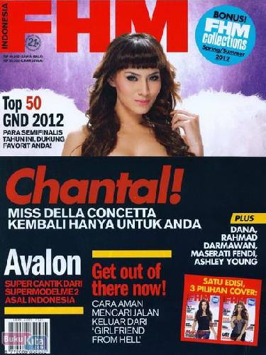 Cover Buku Majalah FHM #105 - Mei 2012