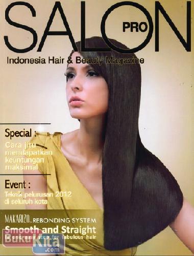 Cover Belakang Buku Majalah Salon Pro Indonesia Hair & Beauty Magazine #138 - 2012