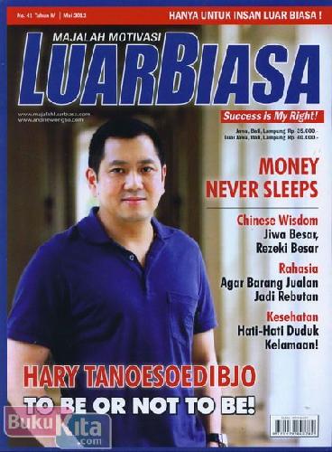 Cover Buku Majalah Motivasi Luar Biasa no. 41 - Mei 2012