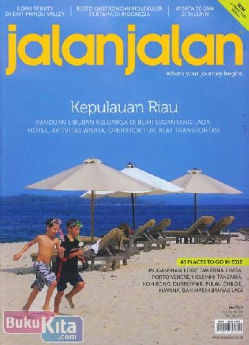 Cover Buku Majalah Jalan Jalan Travel in Style vol VIII no 05 - Mei 2012