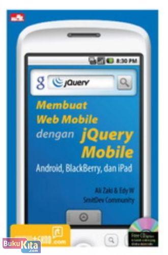 Cover Buku Membuat Web Mobile dengan jQuery Mobile