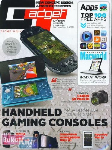 Cover Buku Majalah Gadget #82 - April 2012