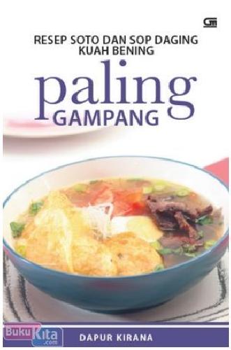 Cover Buku Resep Soto & Sup Daging Kuah Bening Paling Gampang